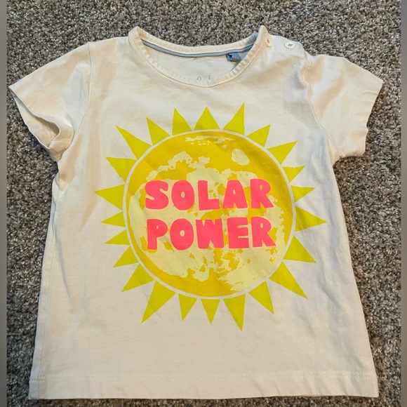 Cute mini Boden tee says ‘Solar Power’ size‎ 2-3T - Picture 1 of 5